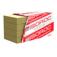Утеплитель жесткий Изорок (ISOROC) Изоруф Н 1000х600х100 мм (уп/2плиты, 1,2м2/0,12м3)