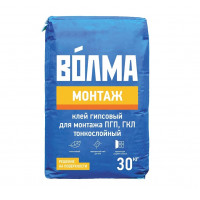 Смесь сухая гипсовая Волма Монтаж 30 кг