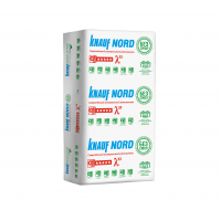 Утеплитель ТеплоКнауф НОРД TS 033 Кровля и стены 100х600х1250мм (уп/6плит, 4,5м2/0,45м3)