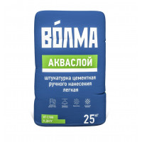 Цементная штукатурка Волма Акваслой 25 кг